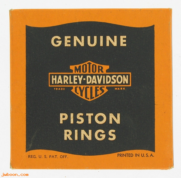     265-48D (  265-48D): Piston compression ring  +.010" - NOS - Panhead, EL '48-'50