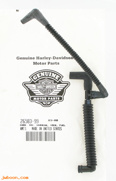   26583-99 (26583-99): Vacuum hose harness - carb. - NOS - FXR2, FXR3, FXR4 99-00.
