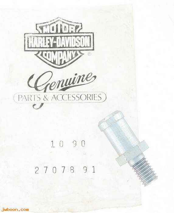   27078-91 (27078-91): Fitting, cannister hose, male - NOS - Touring '91-early'93. CA.