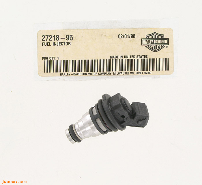   27218-95 (27218-95): Fuel injector, 2.49 g/s - NOS - EFI Touring models '95-'98