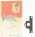   27486-78 (27486-78): Gasket, throttle slide cover - NOS - FL 75-e78. FX 74-e78. Shovel
