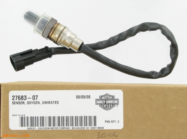   27683-07 (27683-07): Oxygen sensor - unheated - NOS - Touring.Softail.FXD.V-rod '09-