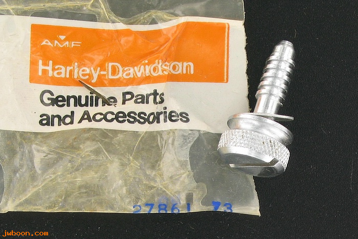   27861-73 (27861-73): Screw, console mounting - front - NOS - Snowmobile 73-75. AMF