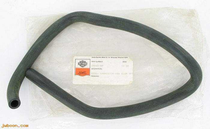   28865-89 (28865-89): Hose - cannister to air cleaner - NOS - Sportster XL '89-'90