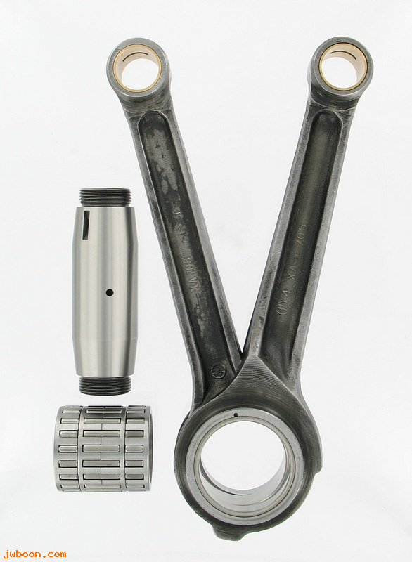     290-41RB (24281-41): Set connecting rods, with pin and bearings - FL's 1200cc '41-'73