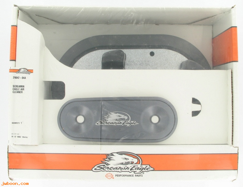   29042-04A (29042-04A): Air cleaner kit   Screamin' Eagle - NOS - Sportster, XL '04-