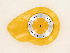   29193-08CPE (29193-08CPE): Air cleaner cover - sunset yellow pearl - NOS - FXD, Dyna '08-