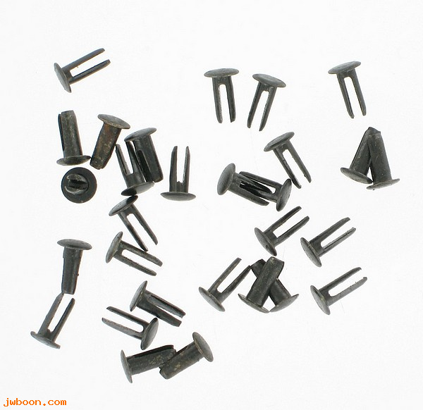    2941-42M (50616-14 / 2941-14): Footboard mat rivets,28-NOS-use with steel plates,or thin rubbers