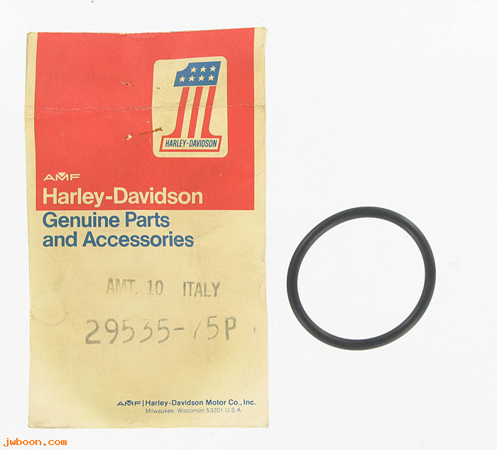   29535-75P (29535-75P / 23186): Rubber retaining ring - coil mounting-NOS -SXT 125,SS 125 '75-'76