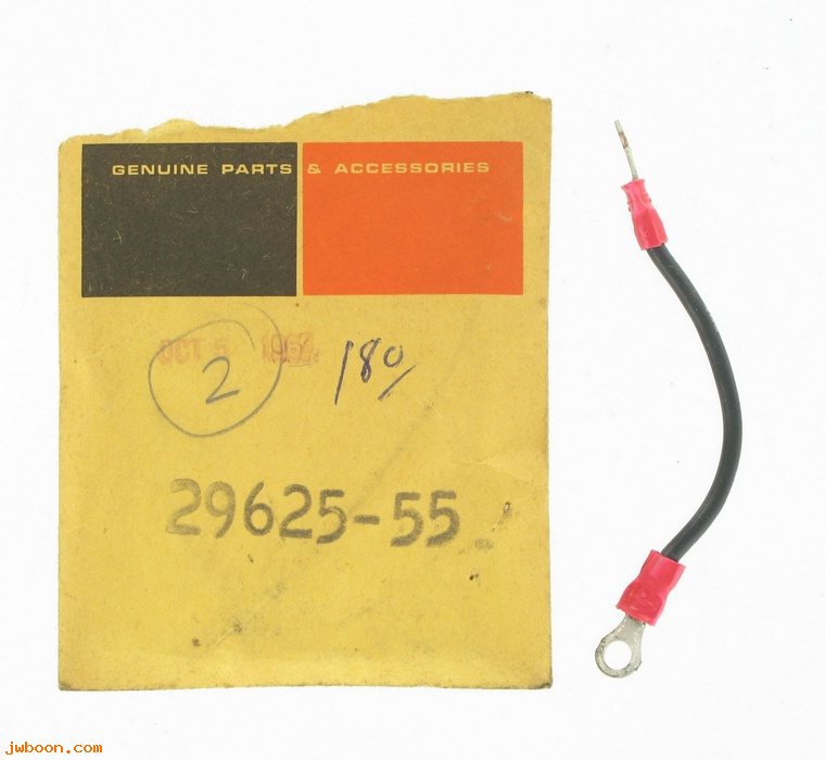   29625-55 (29625-55): Wire, ground terminal - NOS - XLC, XLCH '58-early'62, magneto