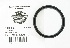   29813-02 (29813-02): Seal ring - 51mm CVH carburetor - NOS