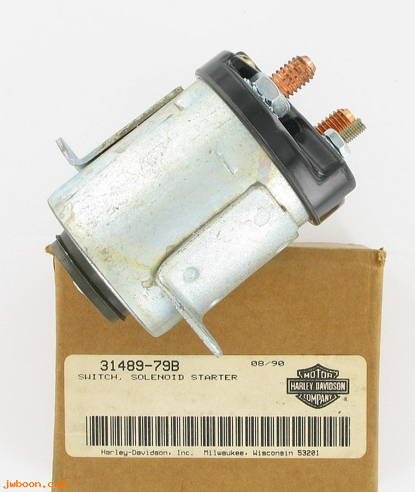   31489-79B (31489-79B): Solenoid starter switch - NOS - FXR, FLT '80-'88, Shovelhead, Evo