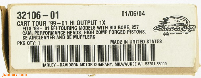   32106-01 (32106-01): Cartridge,  hi-output 1x - NOS - Touring '99-'01