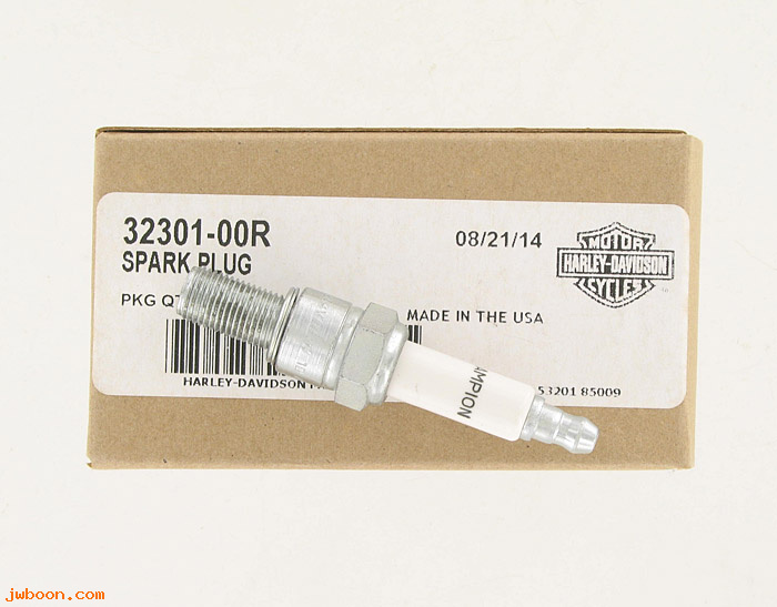   32301-00R (32301-00R): Spark plug, 10mm - Champion G54V - NOS - XR750 '89-