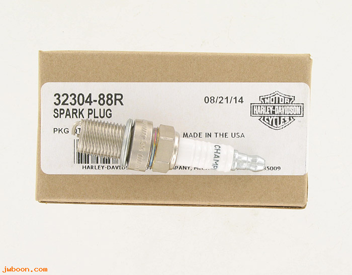   32304-88R (32304-88R): Spark plug, 14mm   (Champion C53) - NOS - XR 750 '88-