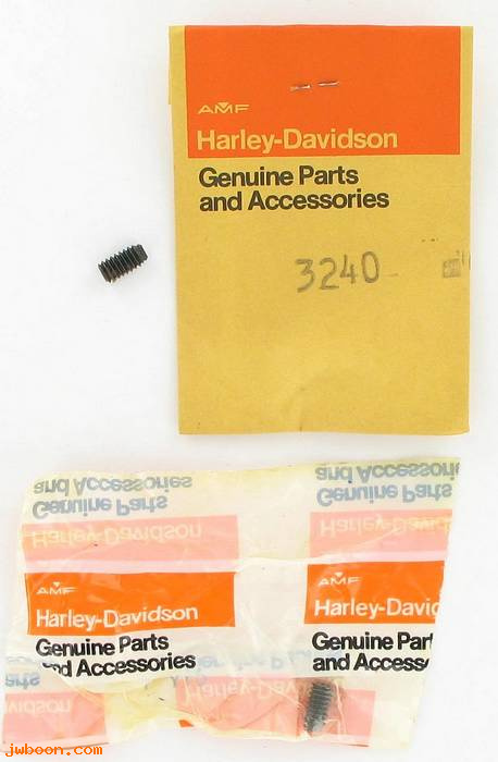       3240 (    3240): Set screw, 1/4"-20 x 1/2" socket head - NOS - Golf car. AMF H-D