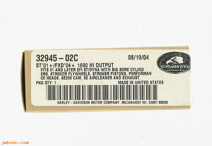   32945-02C (32945-02C): Cartridge 1690cc - NOS - Softail '01-'05.  FXD, Dyna '04-'05