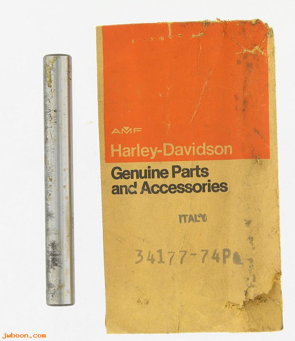   34177-74P (34177-74P / 19593): Pin, 1st. 2nd. 3rd. gear shifter fork,NOS - MX-250. SS,SX 175/250