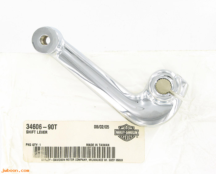   34606-90T (34606-90): Shift lever   "Eagle Iron" - NOS - Sportster XL '91-'03
