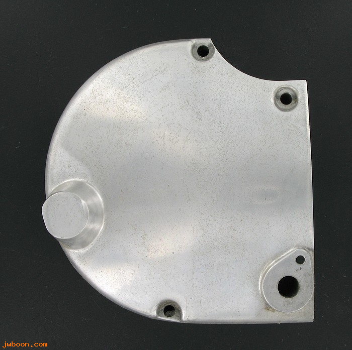   34870-75 (34870-75 / 34876-75): Sprocket cover, electric start - NOS - Ironhead XL 77-78. AMF H-D