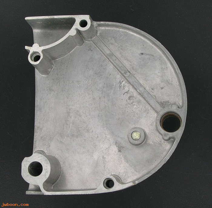   34872-75 (34872-75 / 34876-75): Sprocket cover - NOS - Sportster Ironhead XLCH '77-'78. AMF H-D