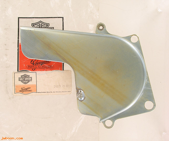   34899-79 (34899-79 / 34893-79): Sprocket cover, inner - NOS - Ironhead Sportster XL 1979. AMF H-D