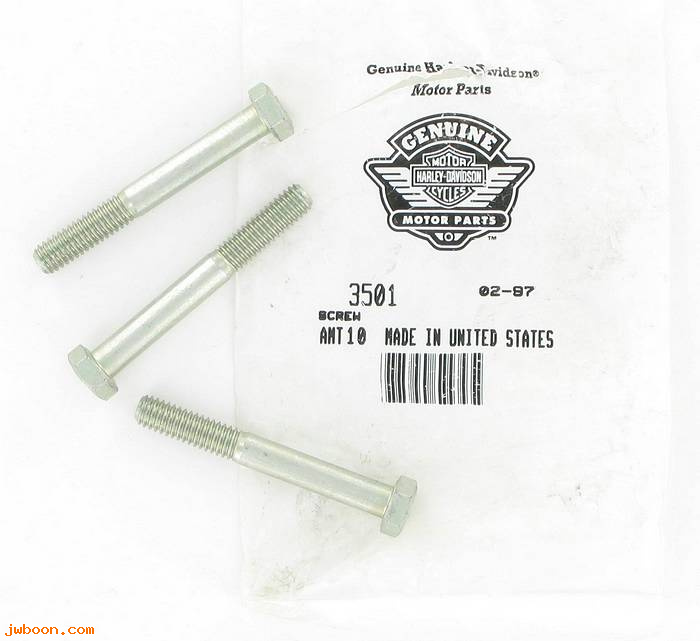       3501 (    3501): Screw, 5/16"-18 x 2-1/2" hex hd,gr8 -NOS- FLT,FXR,FXRD,FXST,Buell