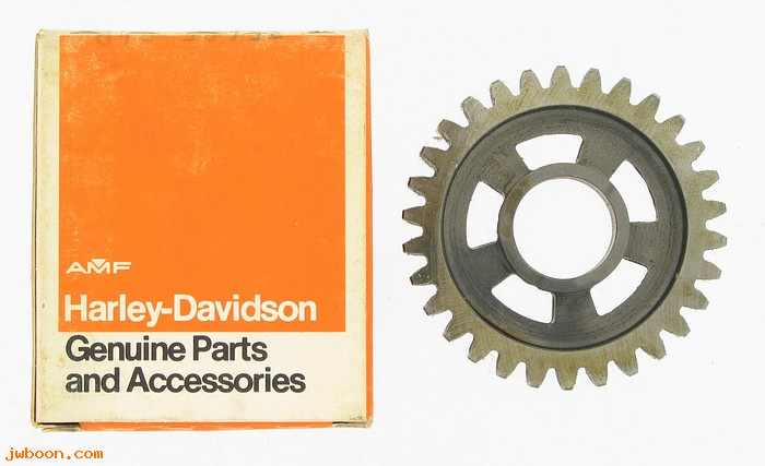   35605-74P (35605-74P / 23532): Second gear, countershaft - 30 T - NOS - SS,SX250 late75-78. AMF