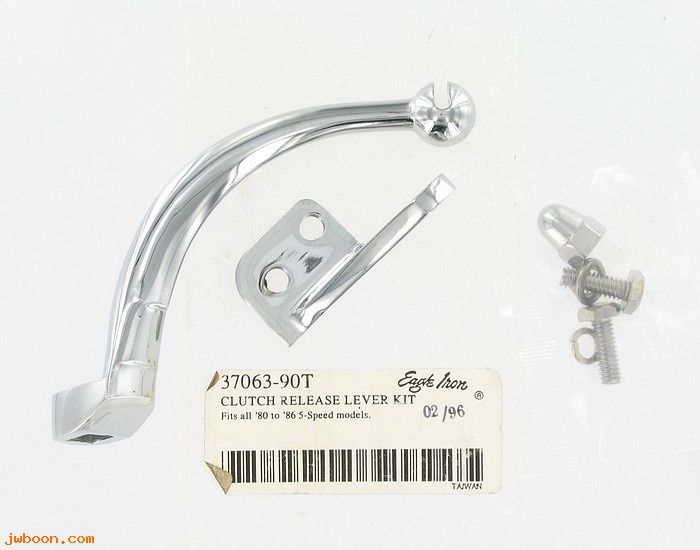   37063-90T (37063-90T): Clutch release lever kit  "Eagle Iron"-NOS - fits 5-speed '80-'86
