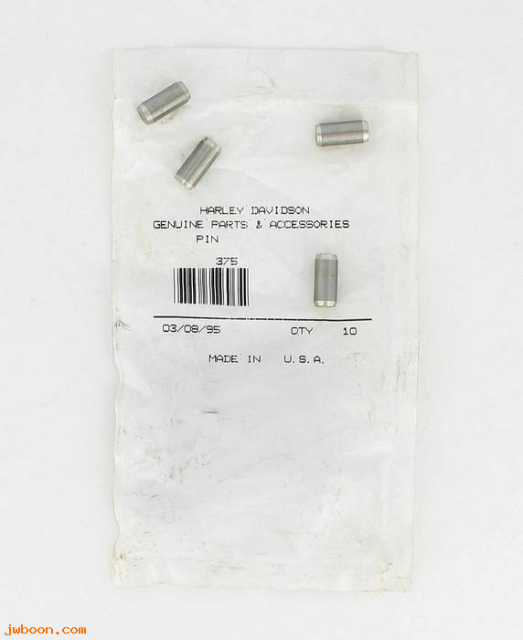        375 (     375 / 585-26): Dowel pin, 5/16" x 11/16" - cover - NOS - XL, FXR, FXST, FLT