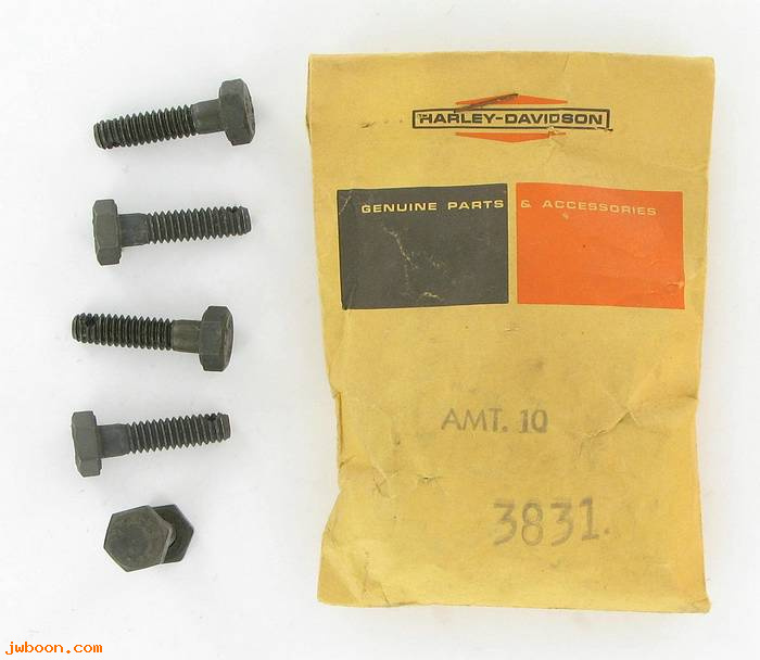       3831 (    3831 / 054): Bolt, 1/4"-20 x 1" hex head, drilled "1038 CP"-NOS-UL,EL,FL 36-64