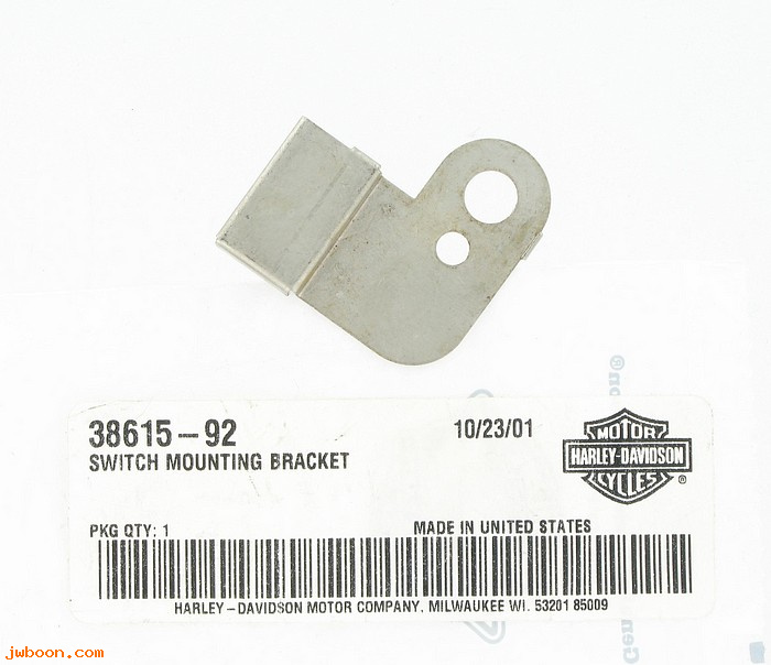   38615-92 (38615-92): Switch mounting bracket - NOS - FXRP, FLHTP '92-'95