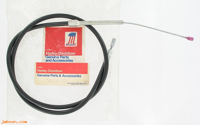   38626-77 (38626-77 / 38626-84): Cable assembly, clutch - 41  3/4" - NOS - XLS '79-'80. XLCR. AMF