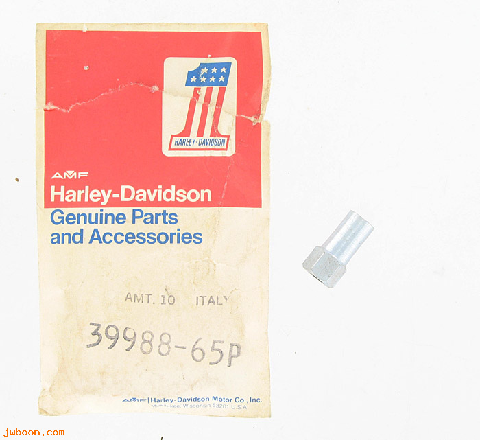  39988-65P (39988-65P / 6729): Nut, chain adjuster - NOS- Z-90 73-75. X-90 72-75. M-50 65-72.AMF