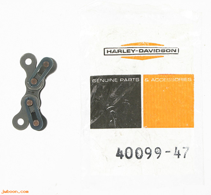  40099-47 (40099-47): Repair link, rear / front chain,(41520-47) - NOS - Topper. Hummer