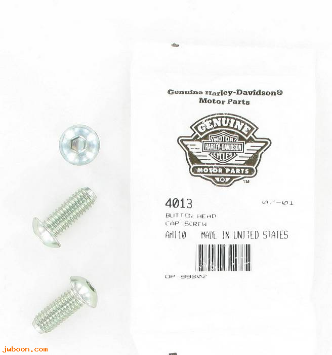       4013 (    4013): Screw, 3/8"-16 x 1" hex socket button head - Grade 5 - NOS