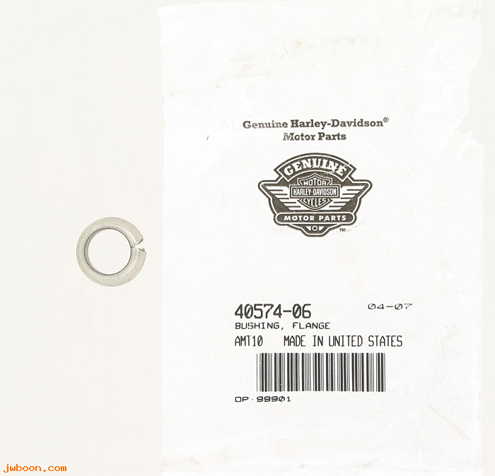   40574-06 (40574-06): Bushing, flange-primary cover - NOS- Buell XB 06-10. Sportster XL