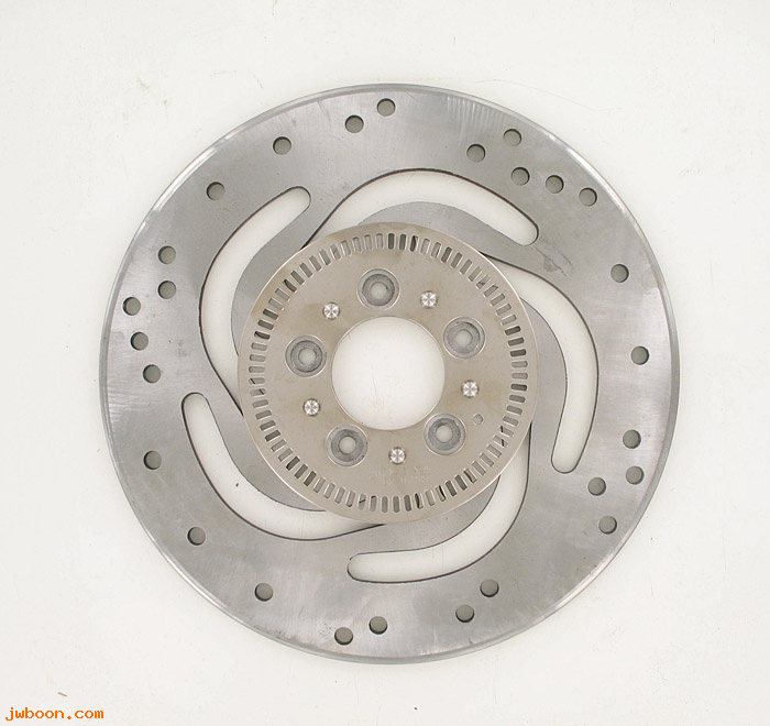   40618-05A (40618-05A): Brake rotor, left front ABS - NOS - FLHP, FLHTP '05-'07, Police