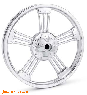   40803-09 (40803-09): Magnum rear wheel 17" x 6" - NOS - FX Softail '08-