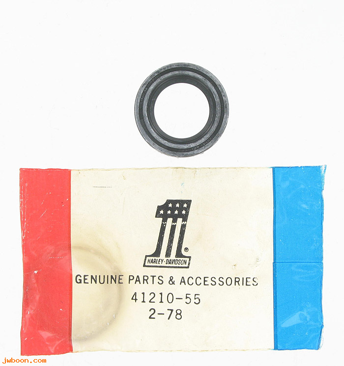   41210-55 (41210-55): Oil seal, wheel bearing - NOS - FX,FL 67-72. Ironhead KH,XL 55-78