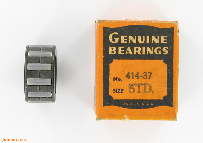     414-37 (24670-37): Bearing, right side  Std. - NOS - 750cc '37-'73.Liberator parts