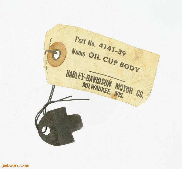    4141-39 (45103-39): Body, control coil oil cup - NOS - Springer forks