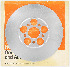   41807-73 (41807-73): Disc, brake - NOS - Super Glide FX, FXE, XLH, XLCH 1973. AMF