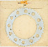   41891-74P (41891-74P / 21885): Sprocket - 48 T - NOS - SX 175 early'74, aluminum hub type. AMF
