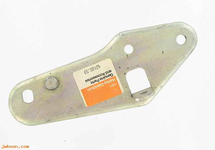   42480-59 (42480-59): Foot brake lever bracket - NOS - FL, FLH '59-'69, Pan/Shovelhead
