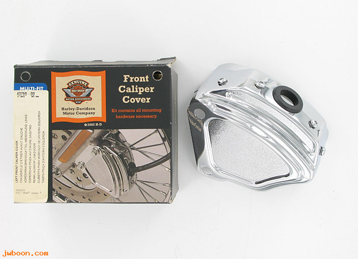   43759-00 (43759-00): Caliper cover kit - left - NOS - FXDWG '00-   Softail '00-