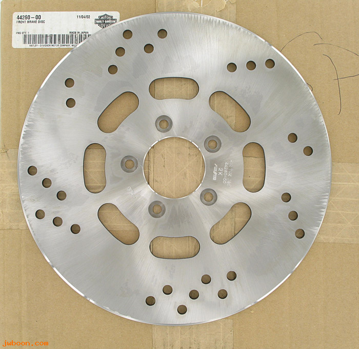   44260-00 (44260-00): Front brake disc - NOS - Softail Springer FXSTS, FLSTS '00-