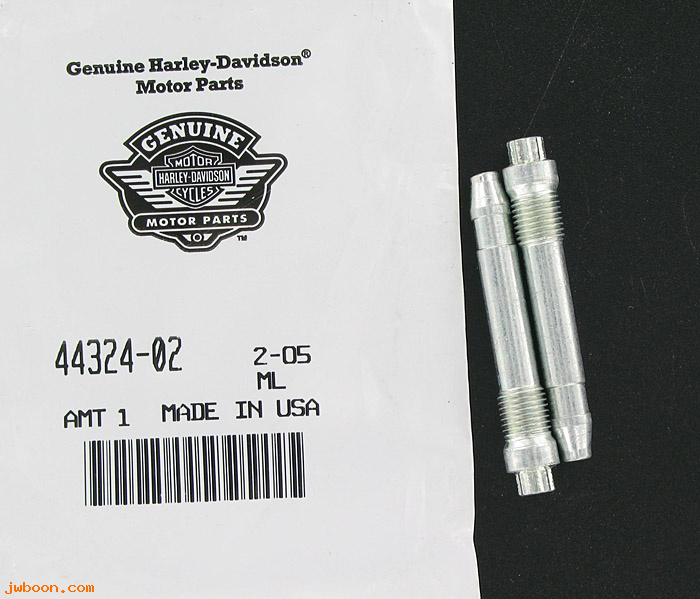   44324-02 (44324-02): Brake pad pin kit, silver caliper - NOS