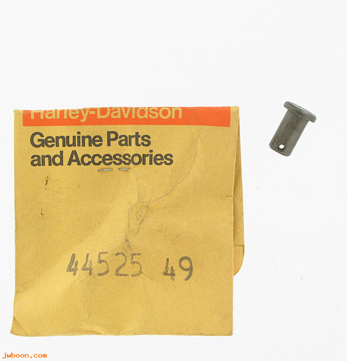   44525-49 (44525-49): Clevis pin, cam lever - NOS - FL '49-'71. Servi-car '58-'72
