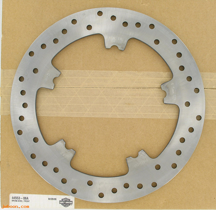   44553-06A (44553-06A): Brake disc, front - NOS - V-rod. Dyna, FXD